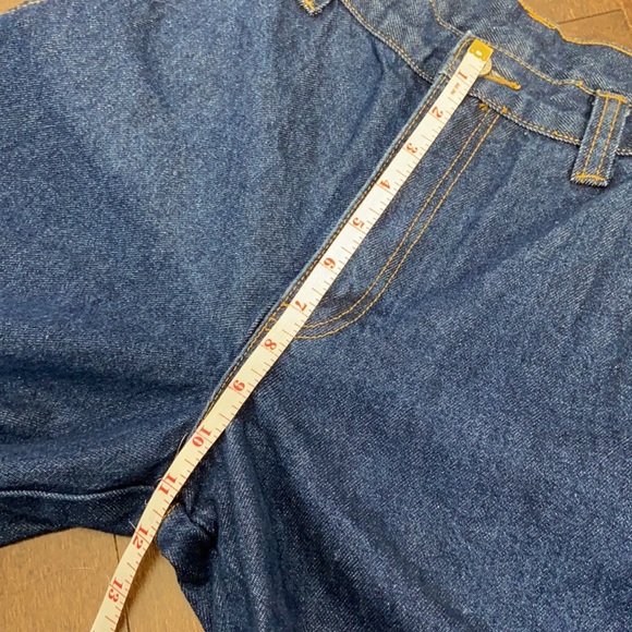 J Galt Brandy Melville Wide Leg Cargo Denim Jeans - Picture 7 of 10